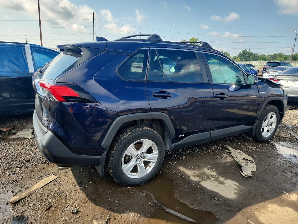 63717466 :رقم المزاد ، 4T3RWRFV5LU001755 vin ، 2020 Toyota Rav4 Hybrid مزاد بيع
