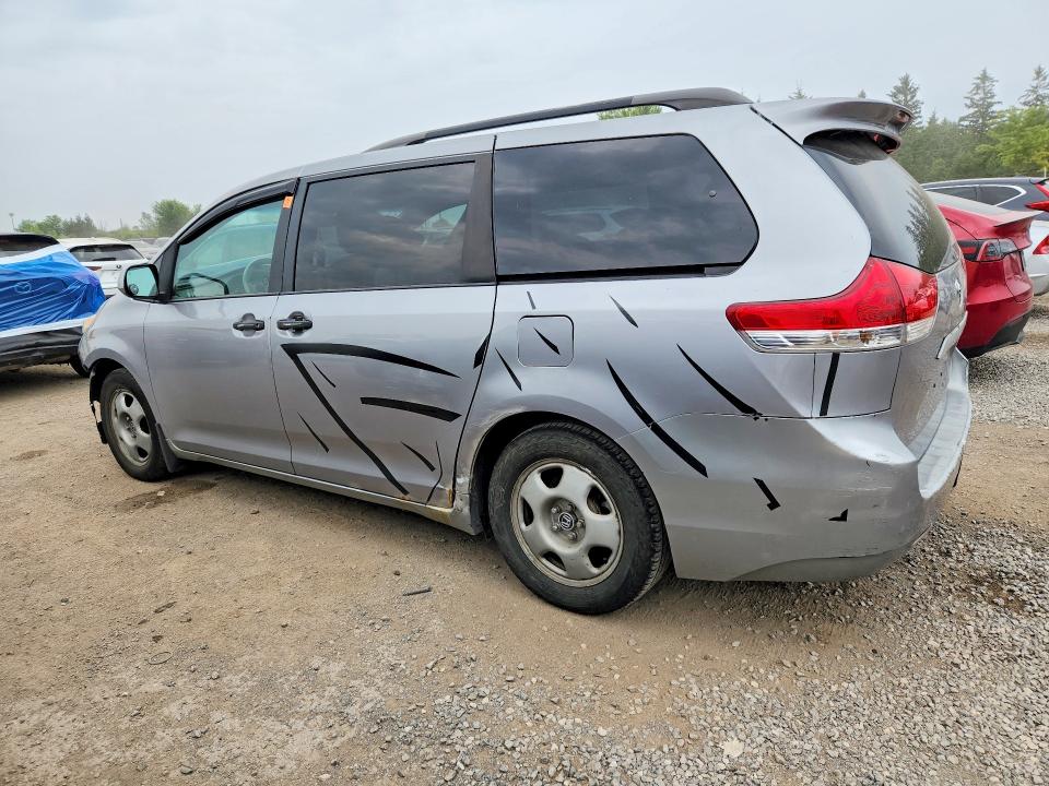 Продажа на аукционе авто 2011 Toyota Sienna, vin: 5TDZK3DC8BS022464, номер лота: 61636286