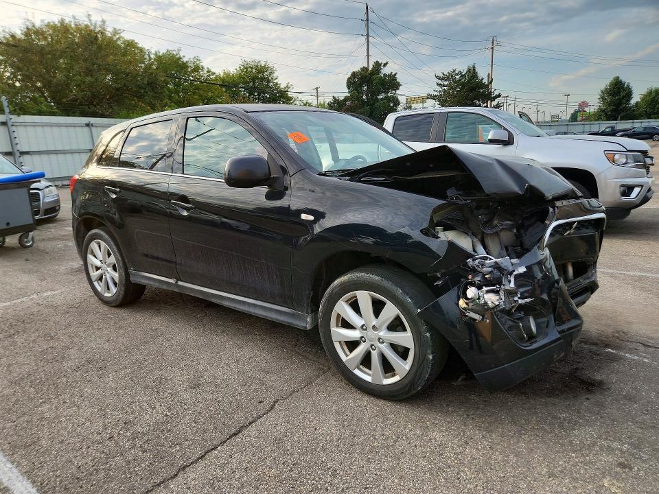 2014 Mitsubishi Outlander Sport მანქანა იყიდება აუქციონზე, vin: 4A4AR4AU4EE026431, აუქციონის ნომერი: 67015836