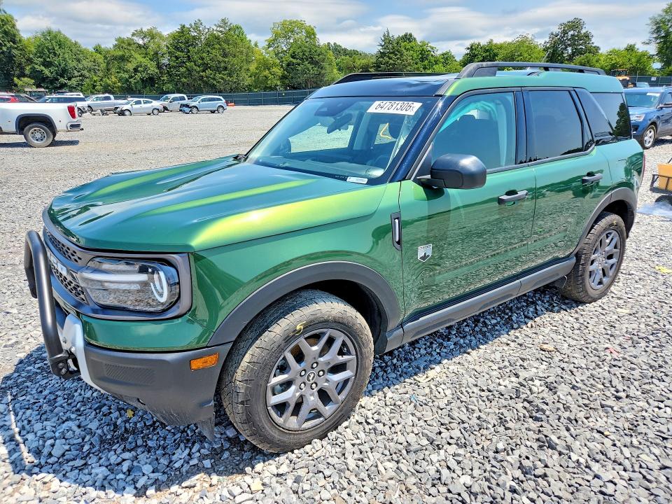 Продаж на аукціоні авто 2025 Ford Bronco Sport, vin: 3FMCR9BN9SRE07703, номер лоту: 64781306