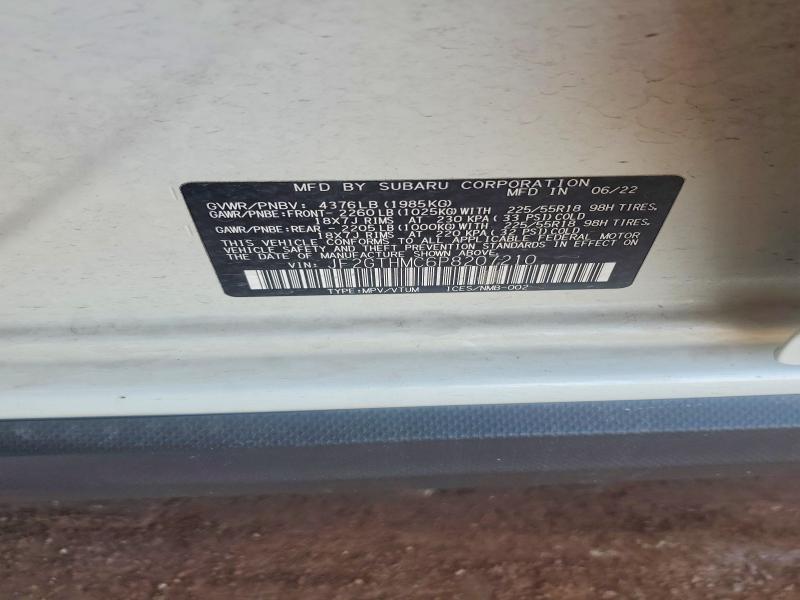 Продажа на аукционе авто 2023 Subaru Crosstrek, vin: JF2GTHMC6P8207210, номер лота: 66136326