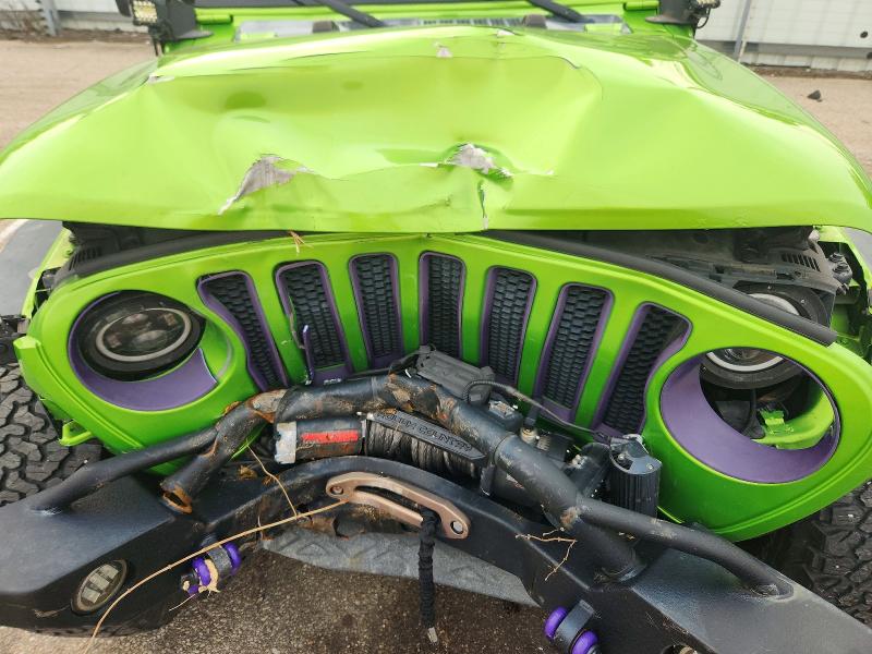 63793016 :رقم المزاد ، 1C4HJXDG6JW317067 vin ، 2018 Jeep Wrangler Unlimited مزاد بيع