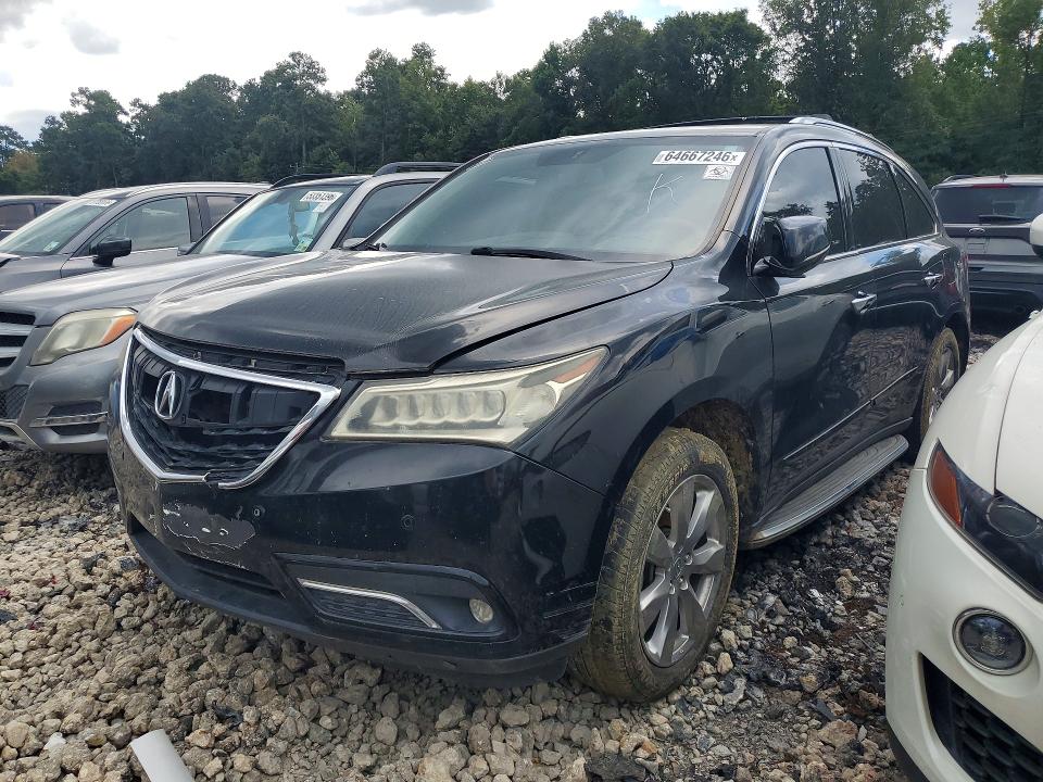 Auction sale of the 2015 Acura Mdx, vin: 5FRYD4H8XFB009869, lot number: 64667246