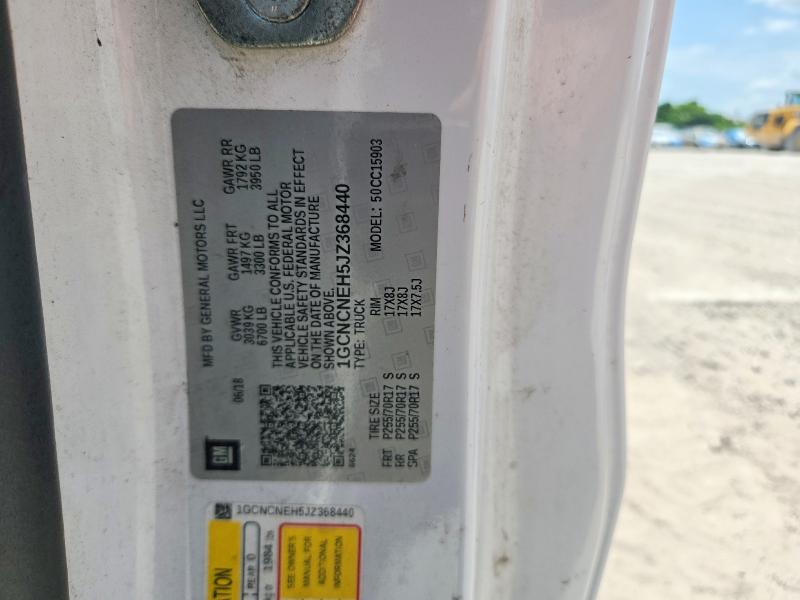 64949016 :رقم المزاد ، 1GCNCNEH5JZ368440 vin ، 2018 Chevrolet Silverado مزاد بيع