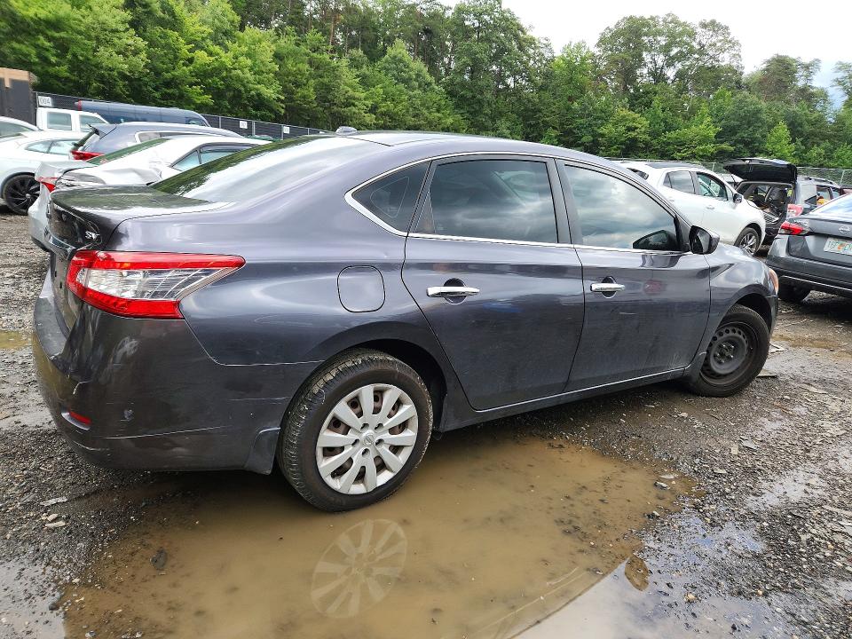 63436986 :رقم المزاد ، 3N1AB7AP1FY343050 vin ، 2015 Nissan Sentra مزاد بيع