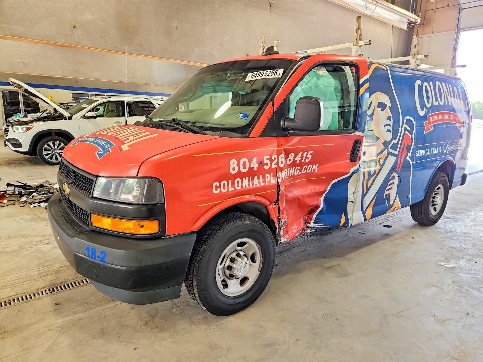 Aukcja sprzedaży 2018 Chevrolet Express G2500, vin: 1GCWGAFG5J1345570, numer aukcji: 64993256