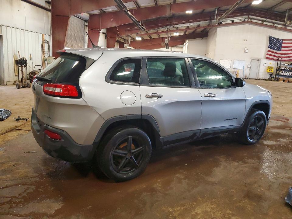 2015 Jeep Cherokee მანქანა იყიდება აუქციონზე, vin: 1C4PJLAB4FW547176, აუქციონის ნომერი: 64589386