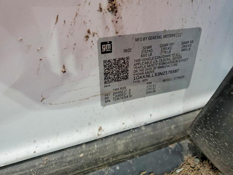 Продажа на аукционе авто 2022 Gmc Acadia, vin: 1GKKNLLS3NZ176587, номер лота: 64111856