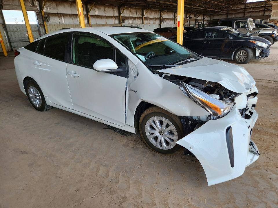 Продаж на аукціоні авто 2021 Toyota Prius, vin: JTDKAMFU1M3127528, номер лоту: 65100906