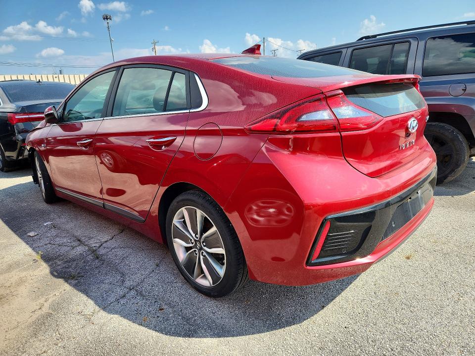 51198186 :رقم المزاد ، KMHC05LC3KU116638 vin ، 2019 Hyundai Ioniq مزاد بيع