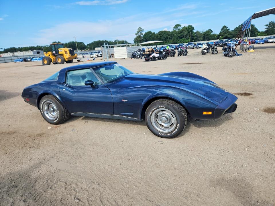 63898276 :رقم المزاد ، 1Z8789S448875 vin ، 1979 Chevrolet Corvette مزاد بيع
