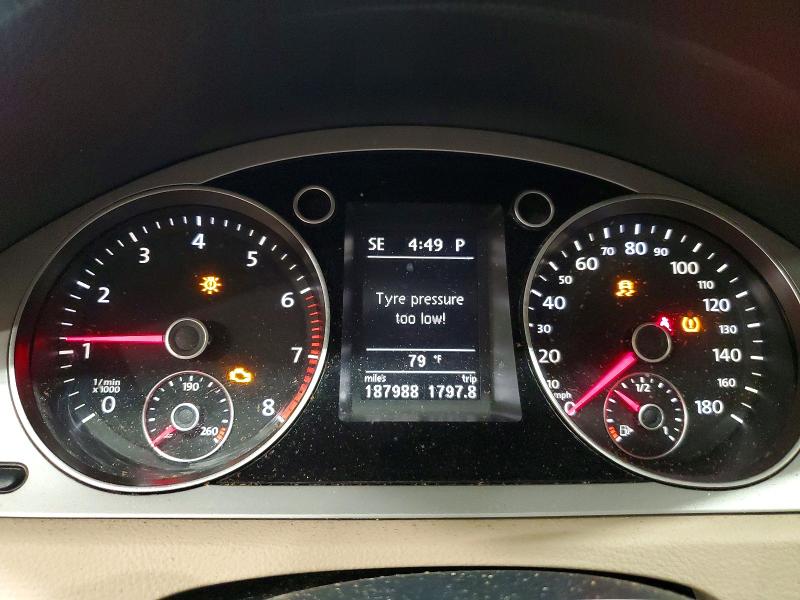 2010 Volkswagen Cc მანქანა იყიდება აუქციონზე, vin: WVWML9AN7AE511619, აუქციონის ნომერი: 63380346