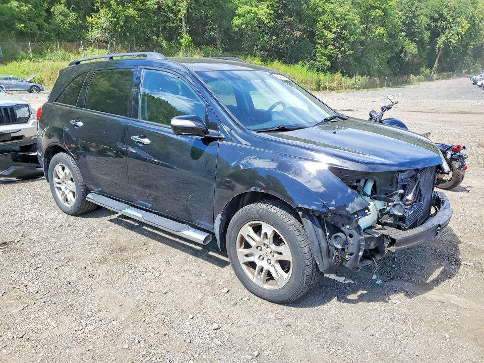 66409306 :رقم المزاد ، 2HNYD286X9H520849 vin ، 2009 Acura Mdx مزاد بيع