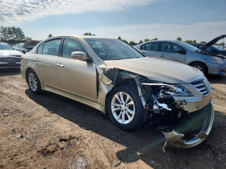 2012 Hyundai Genesis მანქანა იყიდება აუქციონზე, vin: KMHGC4DDXCU188836, აუქციონის ნომერი: 61451666