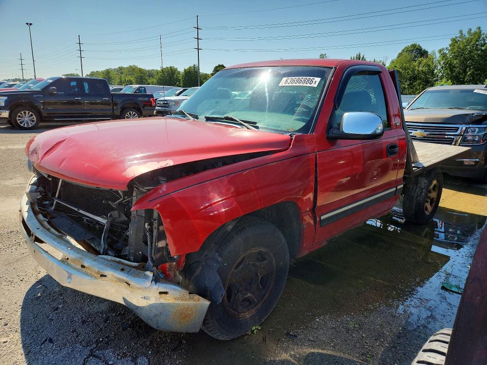 2002 Chevrolet Silverado მანქანა იყიდება აუქციონზე, vin: 1GCEC14W12Z210557, აუქციონის ნომერი: 63696886