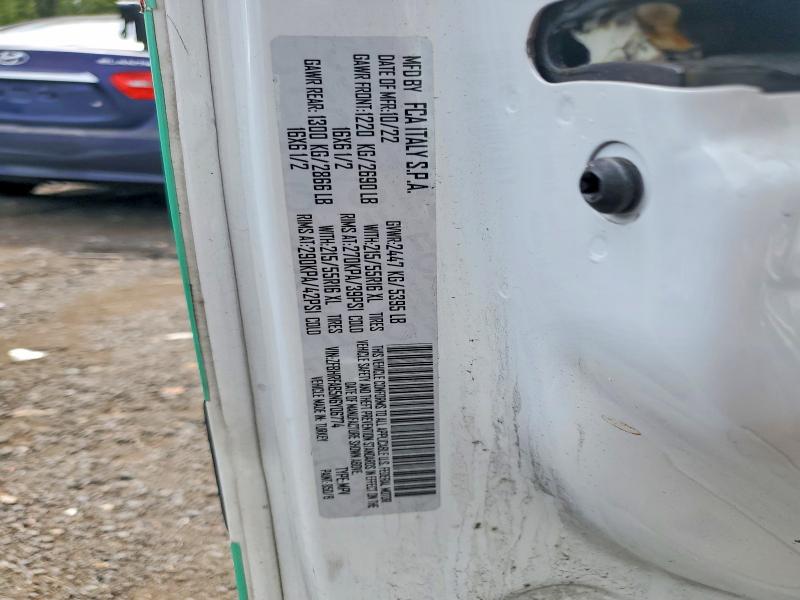 Aukcja sprzedaży 2022 Ram Promaster City, vin: ZFBHRFAB5N6Y06774, numer aukcji: 66699956