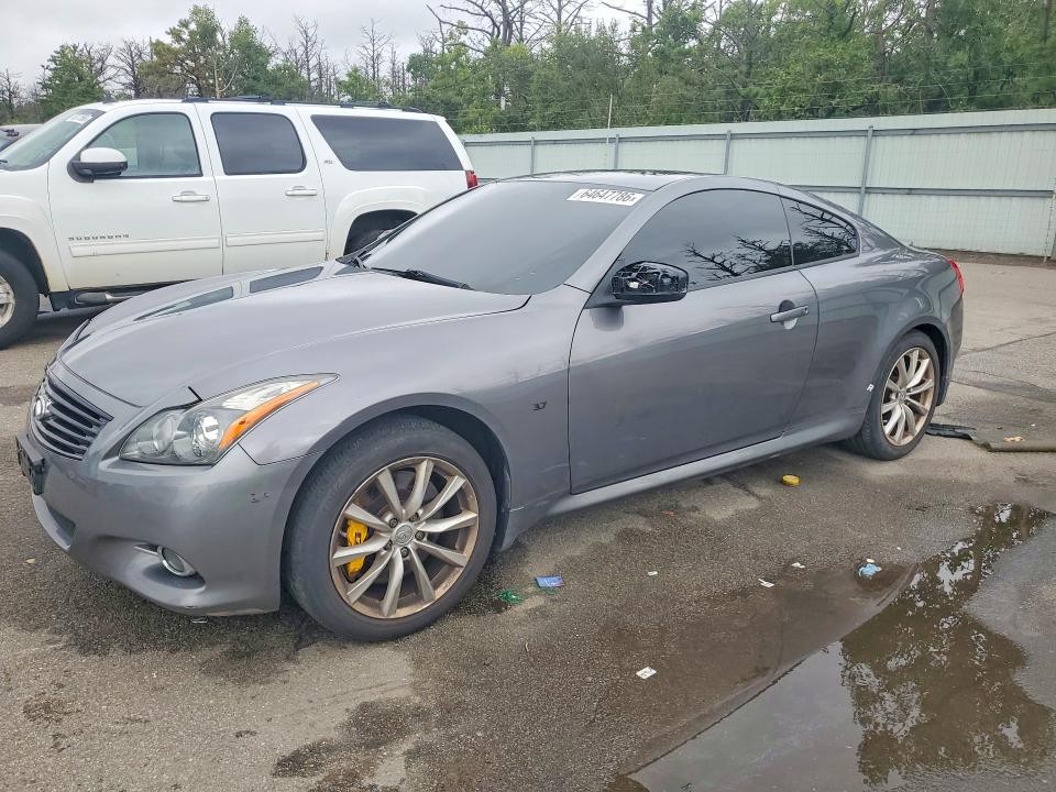 64647786 :رقم المزاد ، JN1CV6EL8EM131815 vin ، 2014 Infiniti Q60 Coupe مزاد بيع