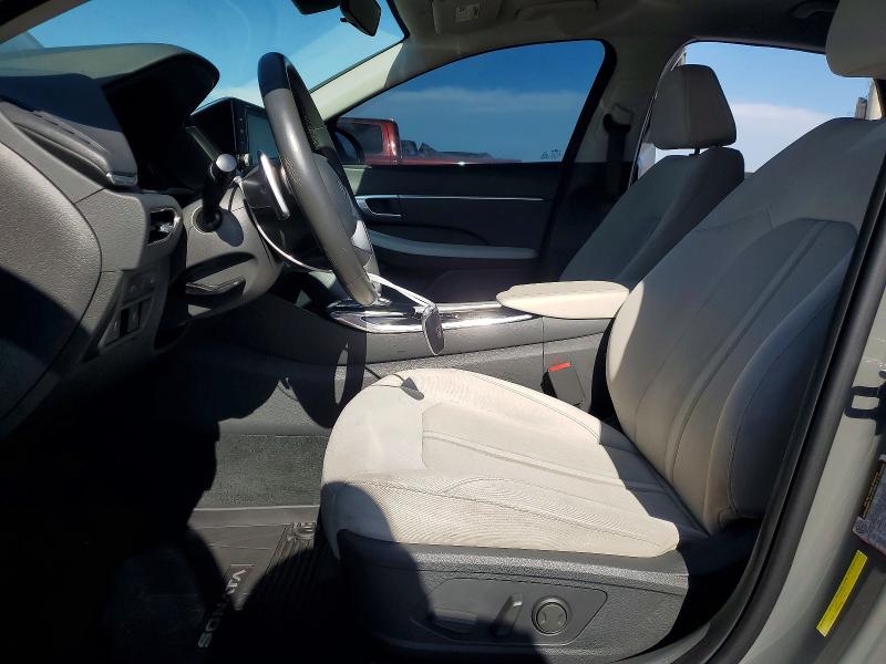 2021 Hyundai Sonata Hybrid მანქანა იყიდება აუქციონზე, vin: KMHL34JJ6MA027993, აუქციონის ნომერი: 64984366