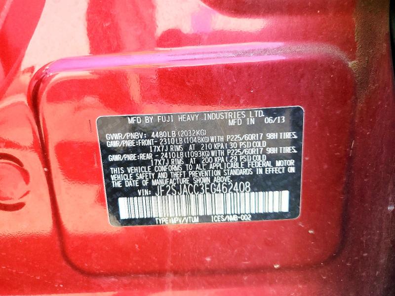 Продажа на аукционе авто 2014 Subaru Forester, vin: JF2SJACC3EG462408, номер лота: 66116096