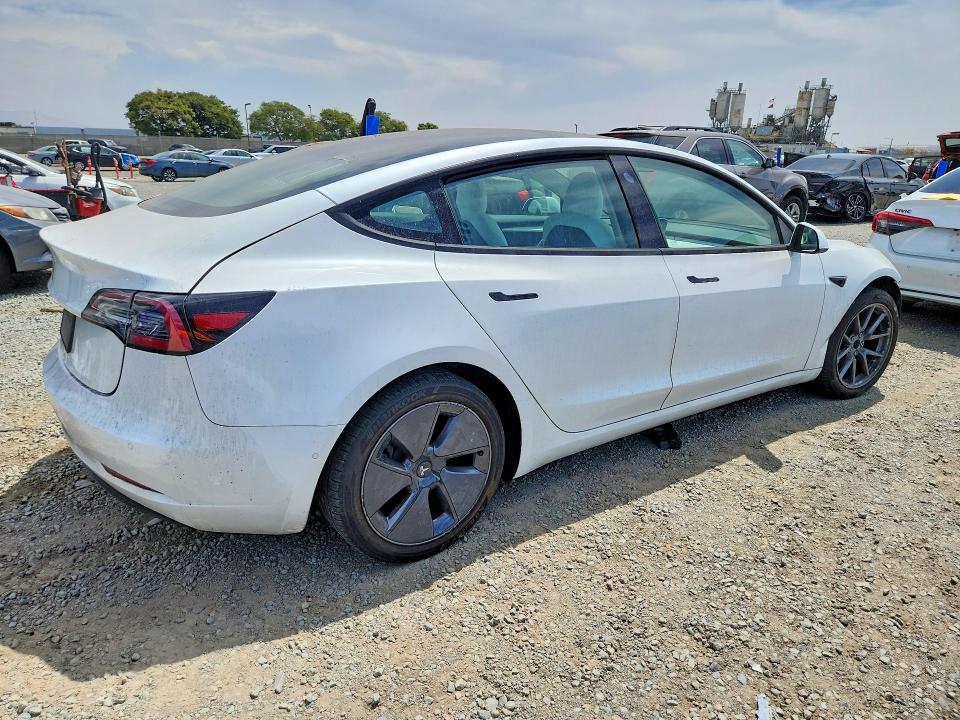 Продажа на аукционе авто 2022 Tesla Model 3, vin: 5YJ3E1EA3NF347188, номер лота: 65557366