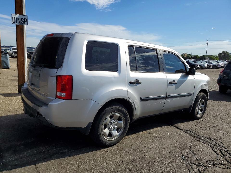 2013 Honda Pilot მანქანა იყიდება აუქციონზე, vin: 5FNYF4H23DB008132, აუქციონის ნომერი: 66372586