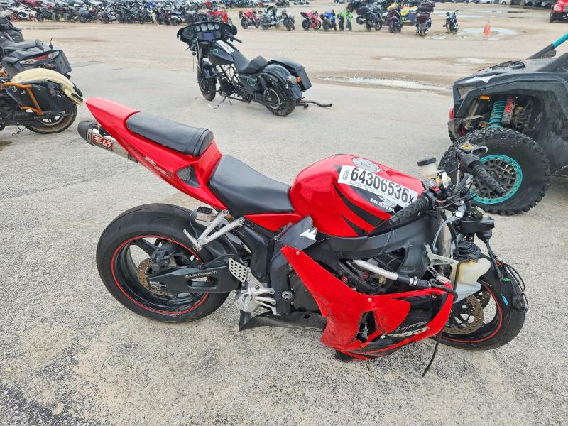 64306536 :رقم المزاد ، JH2SC57067M305435 vin ، 2007 Honda Cbr1000 مزاد بيع