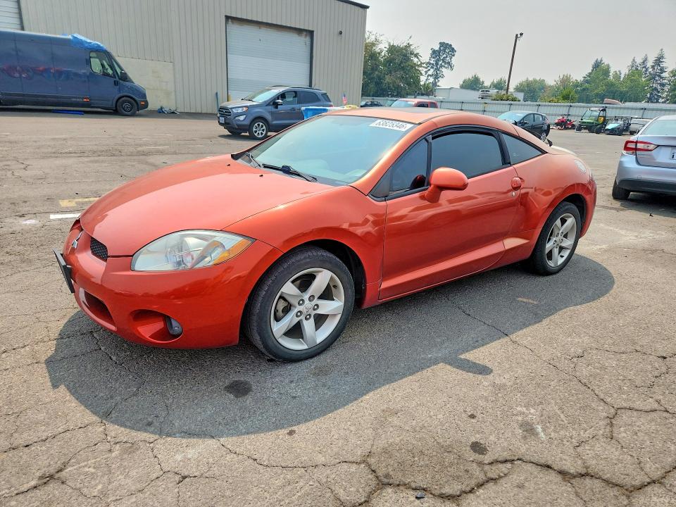 63825346 :رقم المزاد ، 4A3AK24F27E038574 vin ، 2007 Mitsubishi Eclipse مزاد بيع