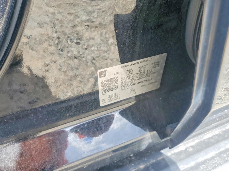 Продажа на аукционе авто 2017 Chevrolet Tahoe, vin: 1GNSCAKC4HR379810, номер лота: 62024096