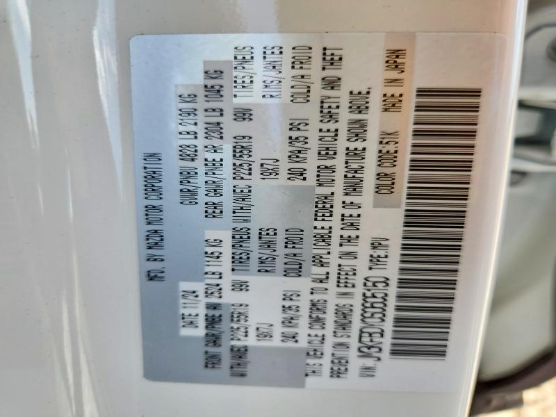 67396036 :رقم المزاد ، JM3KFBDY0S0605150 vin ، 2025 Mazda Cx-5 مزاد بيع