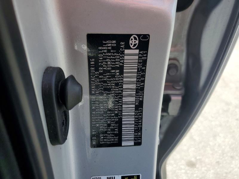 Продажа на аукционе авто 2020 Toyota Corolla, vin: 5YFHPRAE7LP012895, номер лота: 62304876