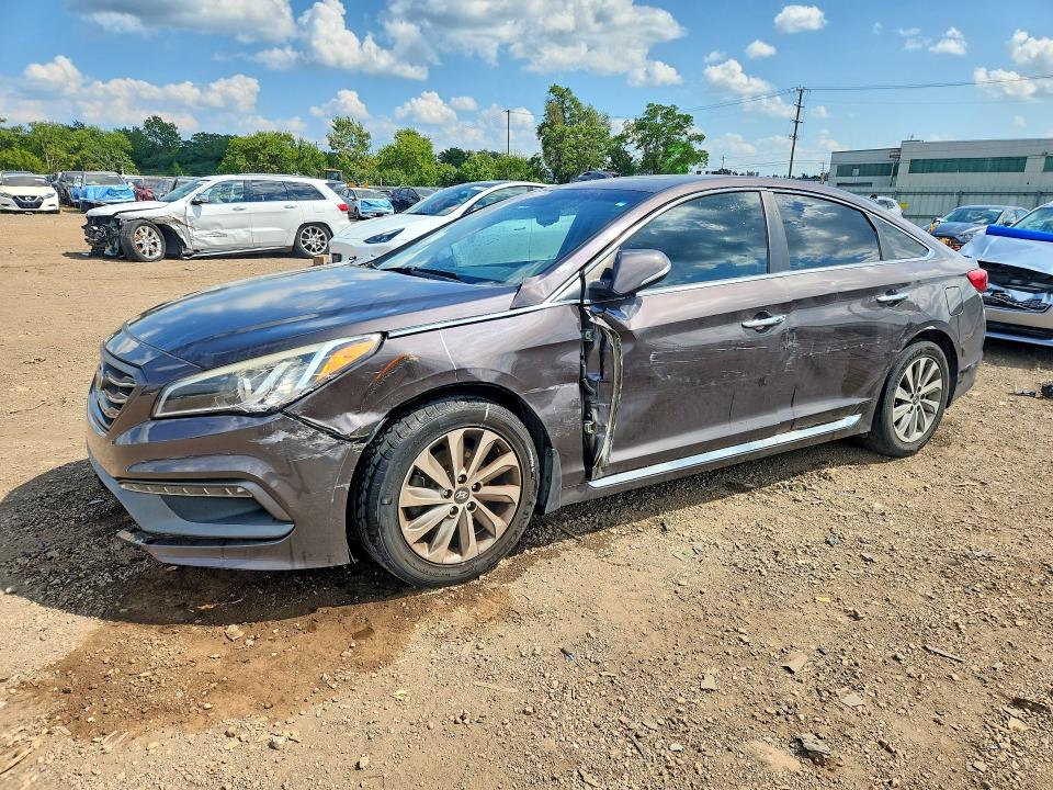 Продажа на аукционе авто 2017 Hyundai Sonata, vin: 5NPE34AF8HH528892, номер лота: 66939596