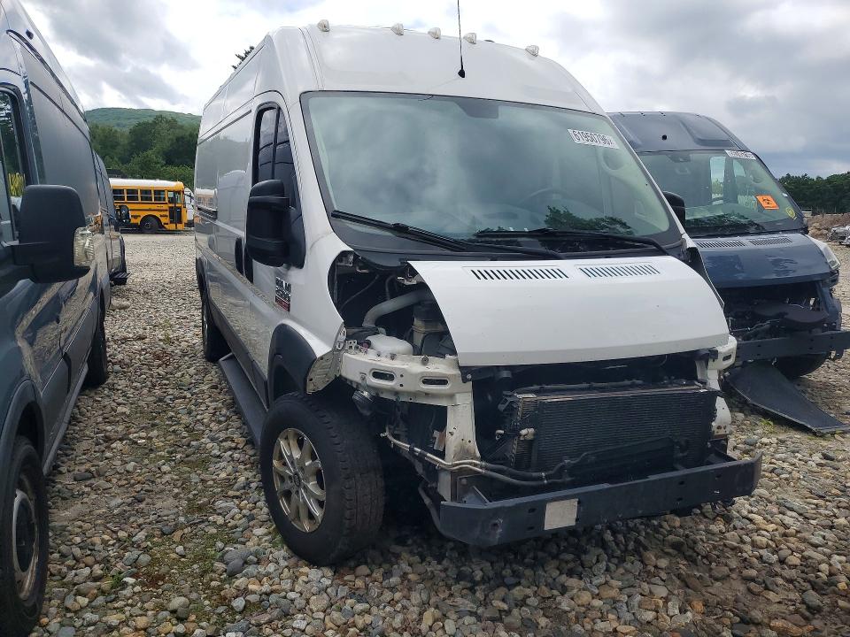 61950796 :رقم المزاد ، 3C6TRVDG3KE559969 vin ، 2019 Ram Promaster 2500 مزاد بيع