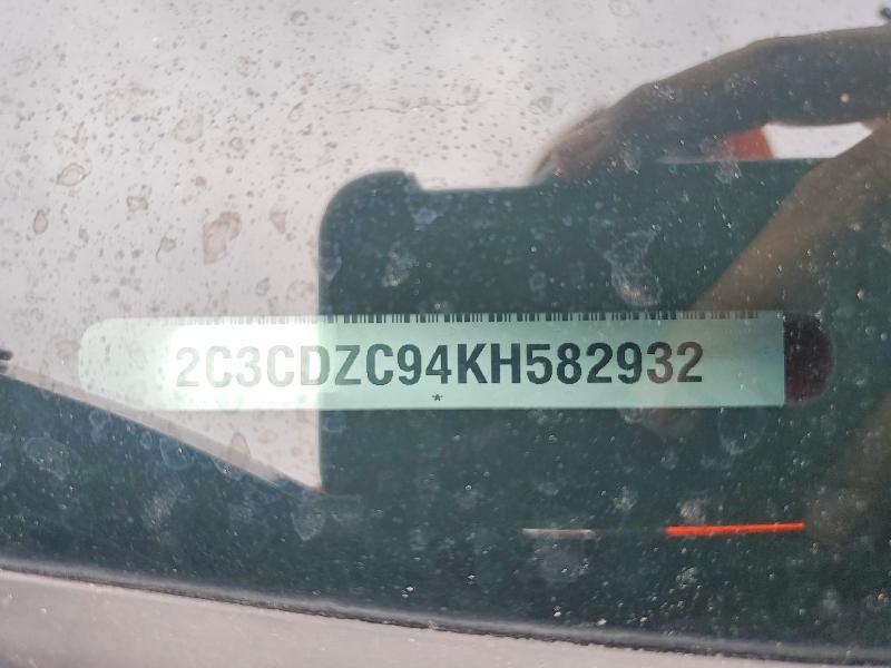 Aukcja sprzedaży 2019 Dodge Challenger, vin: 2C3CDZC94KH582932, numer aukcji: 63610026