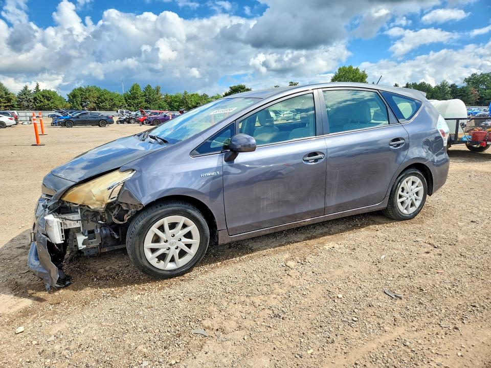 65155956 :رقم المزاد ، JTDZN3EU3D3222719 vin ، 2013 Toyota Prius V مزاد بيع