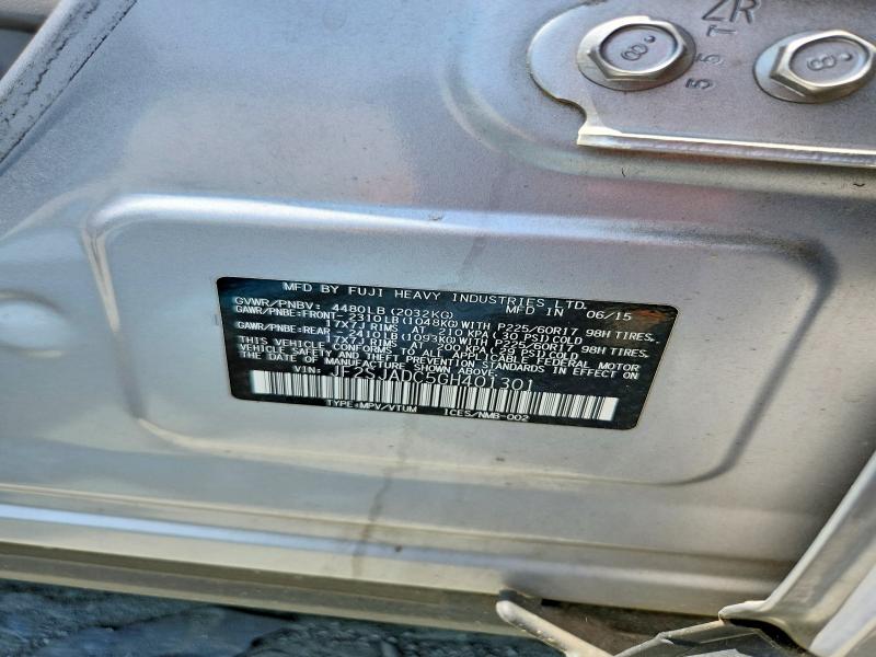 Aukcja sprzedaży 2016 Subaru Forester, vin: JF2SJADC5GH401301, numer aukcji: 64973896