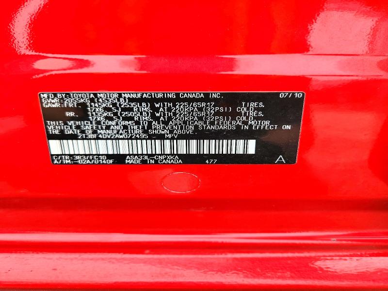 Aukcja sprzedaży 2010 Toyota Rav4, vin: 2T3BF4DV2AW072495, numer aukcji: 64935746