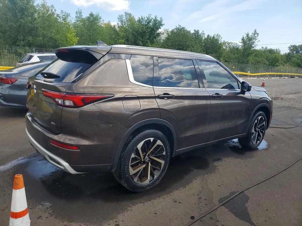 2022 Mitsubishi Outlander მანქანა იყიდება აუქციონზე, vin: JA4J3VA89NZ085110, აუქციონის ნომერი: 66219856