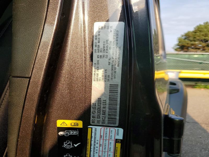 Продажа на аукционе авто 2020 Jeep Wrangler Unlimited, vin: 1C4HJXDG6LW331814, номер лота: 62702506