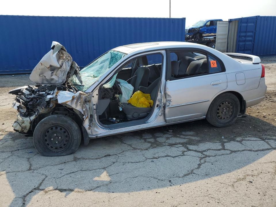 Продаж на аукціоні авто 2002 Honda Civic, vin: 1HGES25762L047053, номер лоту: 64181396
