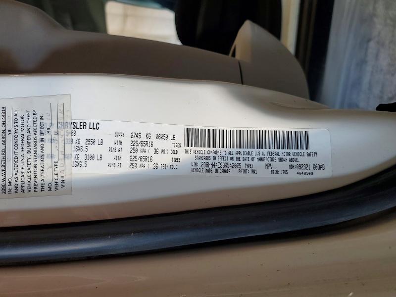 Aukcja sprzedaży 2009 Dodge Grand Caravan, vin: 2D8HN44E99R542025, numer aukcji: 66794986