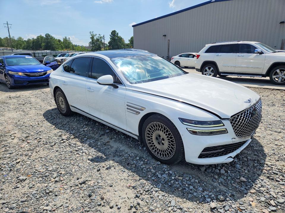 65502636 :رقم المزاد ، KMTGB4SCXNU095806 vin ، 2022 Genesis G80 مزاد بيع