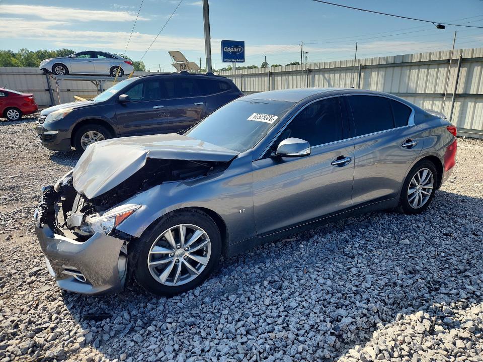 2015 Infiniti Q50 მანქანა იყიდება აუქციონზე, vin: JN1BV7AP4FM341923, აუქციონის ნომერი: 66535626