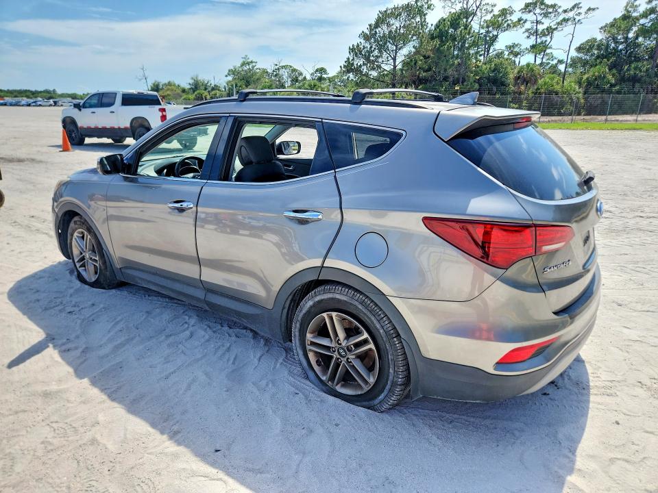 65313496 :رقم المزاد ، 5XYZU3LBXJG570545 vin ، 2018 Hyundai Santa Fe Sport مزاد بيع