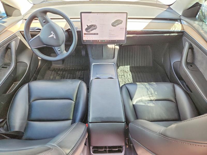 66148636 :رقم المزاد ، 5YJ3E1EB7MF001717 vin ، 2021 Tesla Model 3 مزاد بيع