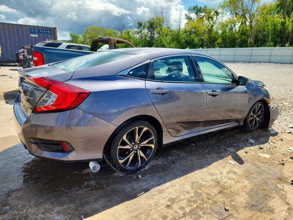 65338976 :رقم المزاد ، 2HGFC2F80MH500897 vin ، 2021 Honda Civic مزاد بيع