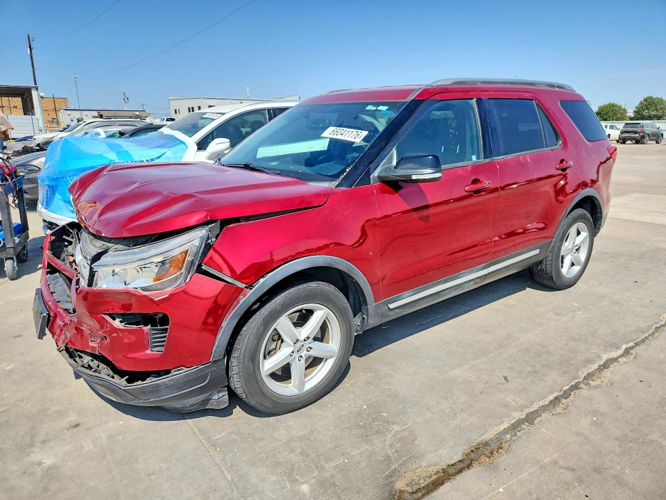 66041176 :رقم المزاد ، 1FM5K7D88JGC41026 vin ، 2018 Ford Explorer مزاد بيع