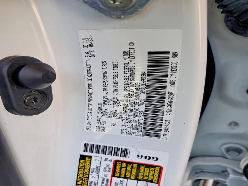 2022 Toyota Tacoma მანქანა იყიდება აუქციონზე, vin: 3TYDZ5BN8NT015285, აუქციონის ნომერი: 66000506