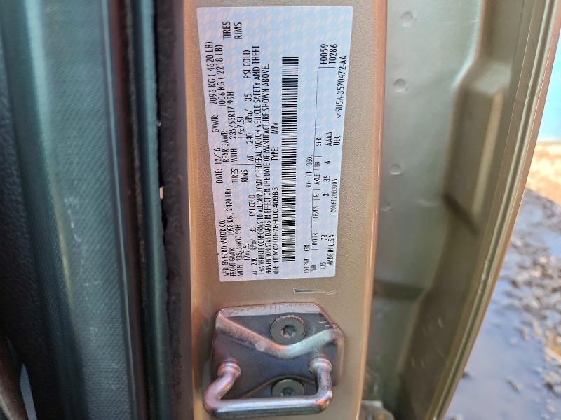 63687416 :رقم المزاد ، 1FMCU0F76HUC40983 vin ، 2017 Ford Escape مزاد بيع