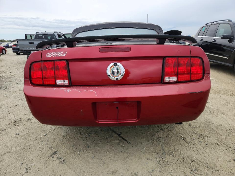 66474646 :رقم المزاد ، 1ZVFT84N265261323 vin ، 2006 Ford Mustang مزاد بيع