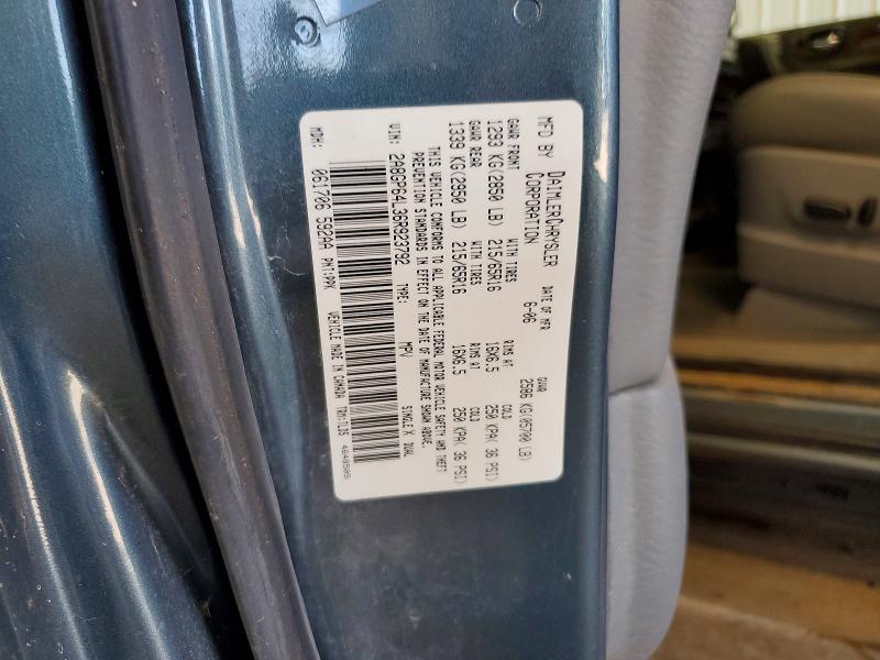 Aukcja sprzedaży 2006 Chrysler Town & Country, vin: 2A8GP64L36R923792, numer aukcji: 61308036